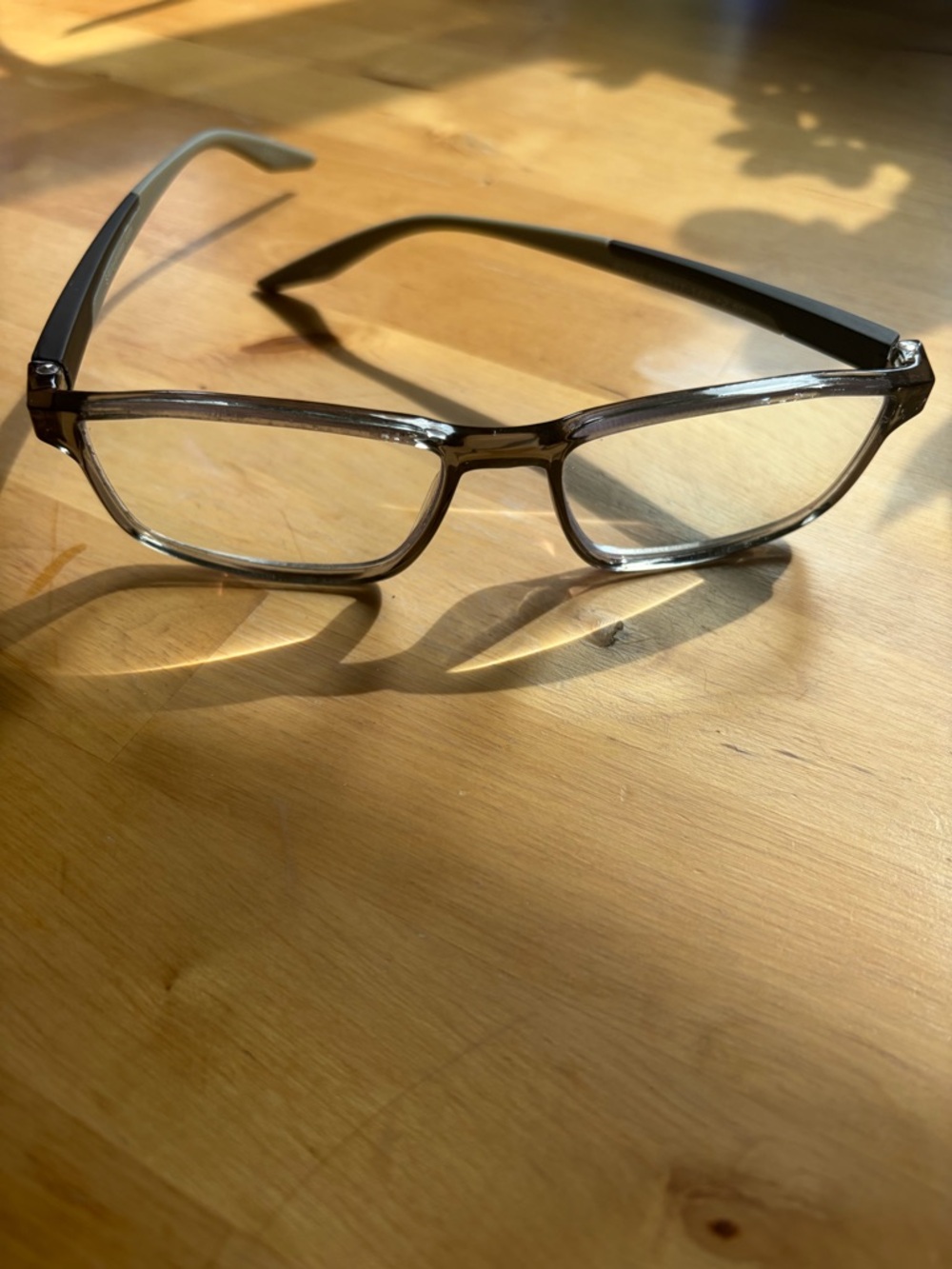 Foster Grant Gray Reading Glasses +2.50